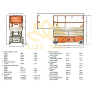 Kich thuoc cau xe cat keo JLG 2646ES 10m