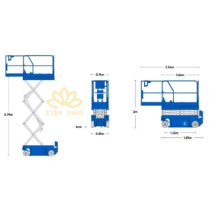 Kich thuoc cua xe nang nguoi GS 1932 Genie