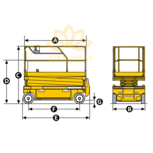 Kich thuoc xe cat keo Haulotte Compact 14m