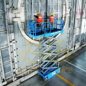 Ung dung xe nang nguoi cat keo Genie GS 2646 10m