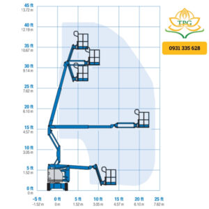 Xe nâng người 12m Z-Boom Lift Z34/22N 8 so do chieu cao xe nang nguoi boom lift Genie Z3422N