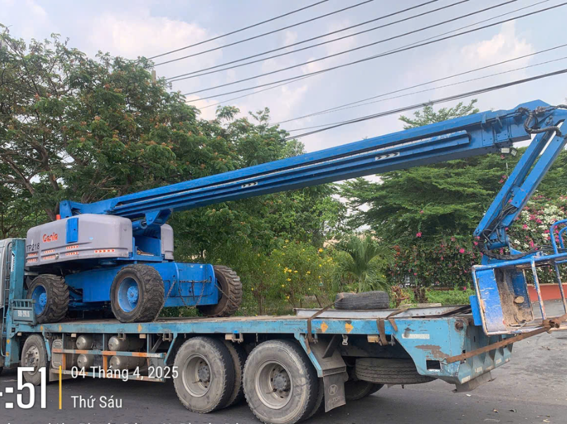Cho thuê xe nâng người tại Đồng Tháp uy tín, giá re 3 Cac loai xe nang nguoi doi moi, hien dai