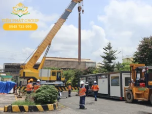 Cho thue xe cau thung, cau banh lop tai Long An uy tin, gia re