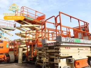 Cho thue xe nang nguoi Binh Duong tron goi cho cac loai xe cat keo, Boomlift