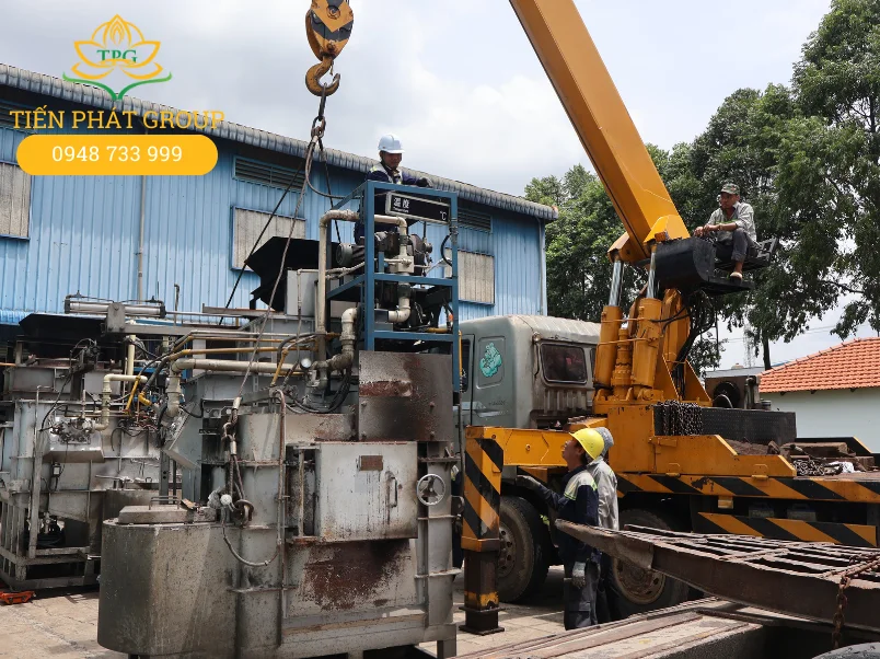 Quy trinh cho thue xe cau tai Long An cua Tien Phat gom 5 buoc don gian nhanh chong tu tu van khao sat, bao gia, ky hop dong va ban giao xe