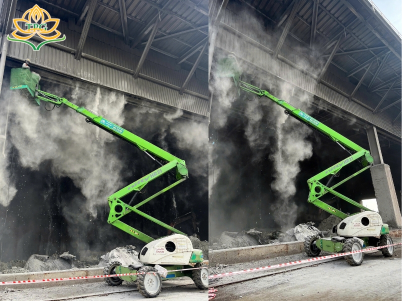 Cho thuê xe nâng người cắt kéo, boom lift tại Nha Trang, Khánh Hòa 4 cac goi dich vu cho thue xe nang nguoi tai nha trang khanh hoa
