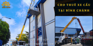 Cho thue xe cau tai Binh Chanh