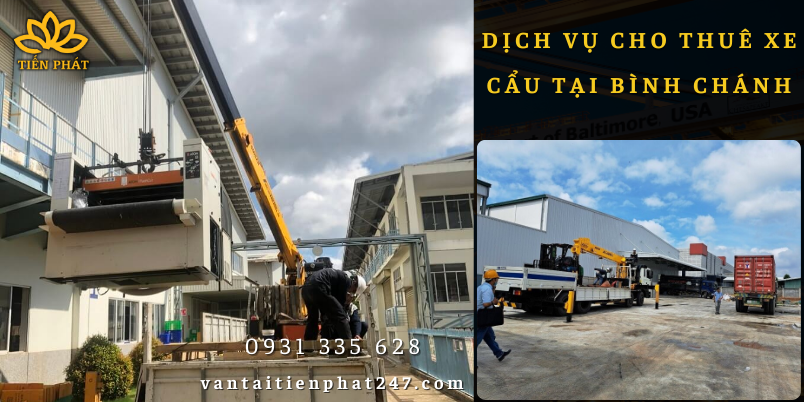 Dich vu cho thue xe cau tai Binh Chanh