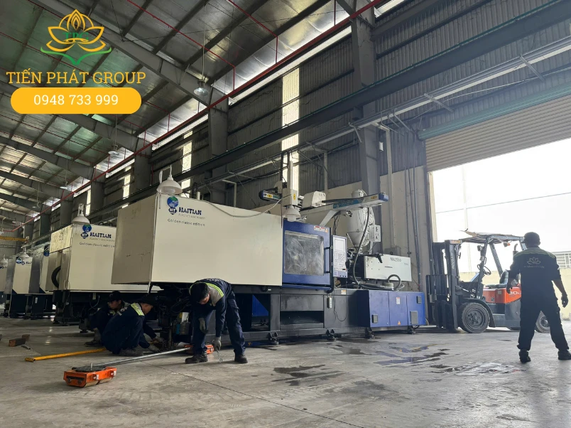 Tien Phat Group thuc hien du an di doi may cat laser va chuyen nha may tai Duc Hue, Long An