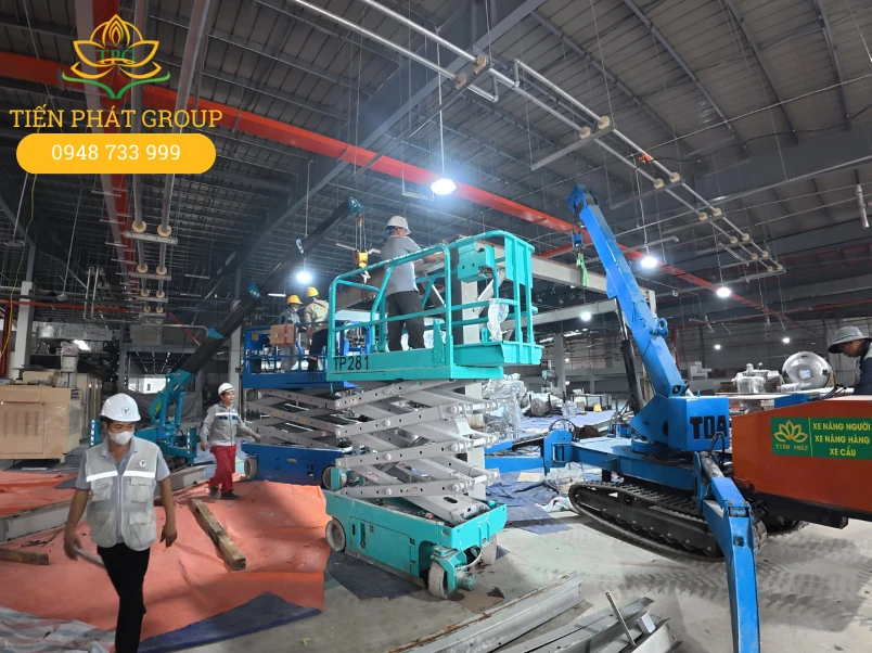 Tien Phat thuc hien di doi day chuyen san xuat tai Thuan An, Binh Duong