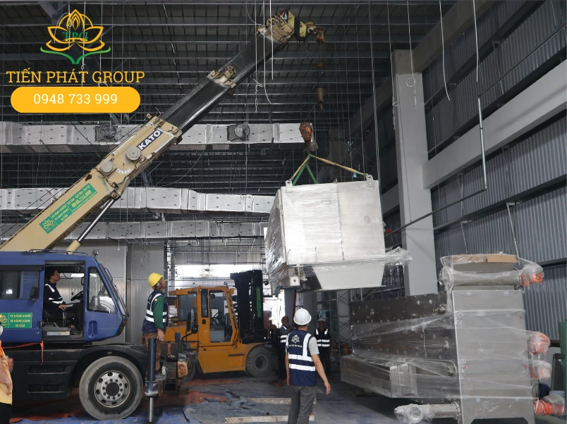 Tien Phat thuc hien di doi may moc cong nghiep tai Thu Dau Mot, Binh Duong