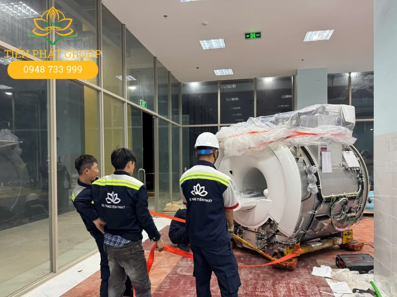 Tien Phat thuc hien di doi may moc , thiet bi tai Di An, Binh Duong