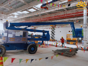 Xe nang nguoi Boom Lift