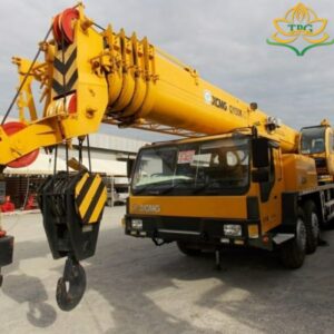Thông số kỹ thuật xe cẩu 50 tấn | Cẩu bánh lốp XCMG QY50KA 5 Cho thue xe cau 50 tan
