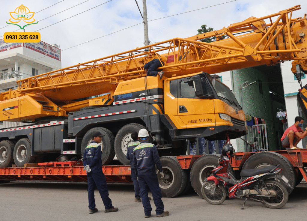 Thông số kỹ thuật xe cẩu 80 tấn | Cẩu bánh lốp XCMG XCT80 16 bo sung xe cau banh lop 80 tan