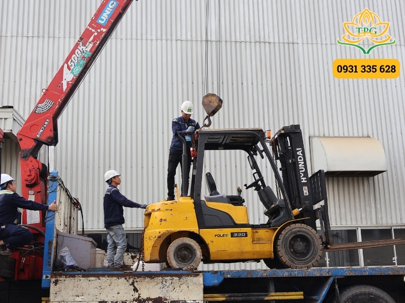 Dịch vụ cho thuê xe nâng hàng tại Long An uy tín | Chuyên xe nâng dầu, xe nâng điện 3 quy trinh thue xe nang long an