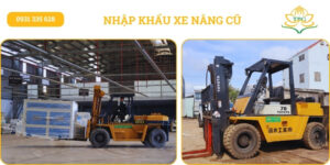 nhap khau xe nang da qua su dung