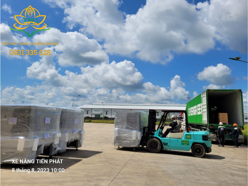 Cac loai xe nang Tien Phat cho thue o Nghe An