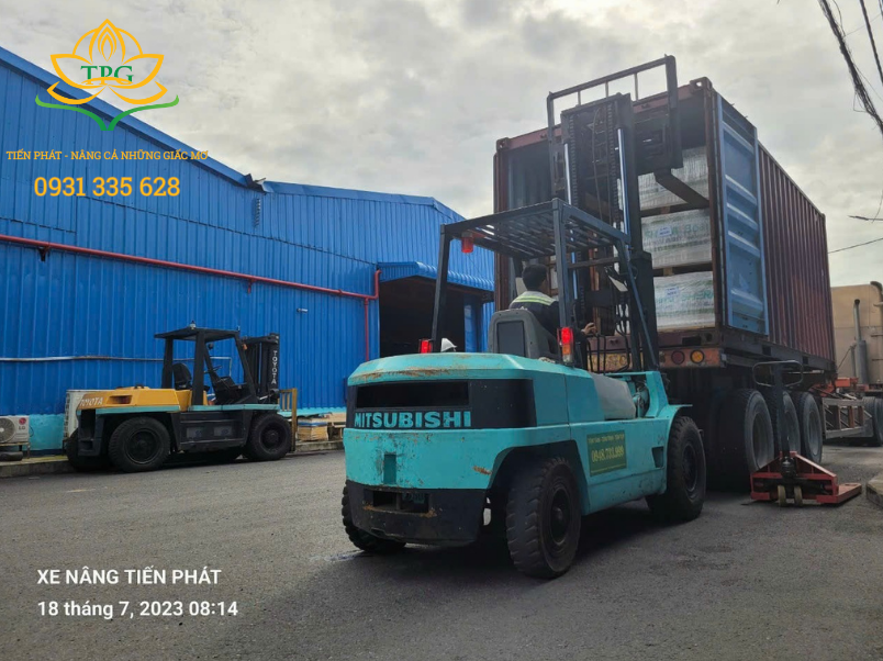 Dịch vụ cho thuê xe nâng hàng tại Nhơn Trạch uy tín 3 Cac loai xe nang Tien Phat cho thue o Nhon Trach