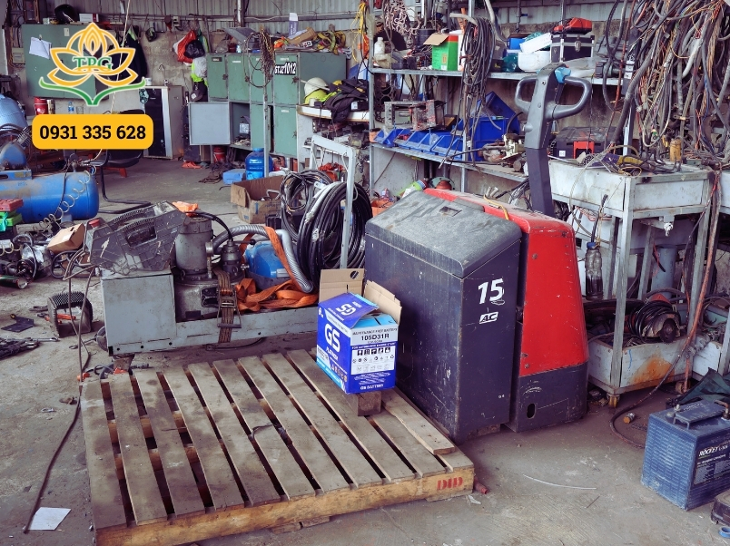 Mua bán xe nâng dầu, điện, xăng và xe nâng tay cũ 4 gia ban xe nang tay cu