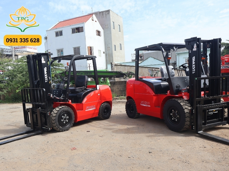 Mua bán xe nâng dầu, điện, xăng và xe nâng tay cũ 5 uu diem khi mua xe nang cu