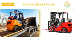 Xe nâng chạy bằng gas là gì? Ưu, nhược điểm và ứng dụng 2 xe nang chay bang gas