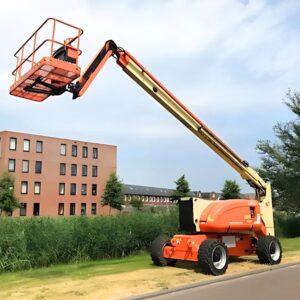 xe nang nguoi boom lift 26m JLG 800s