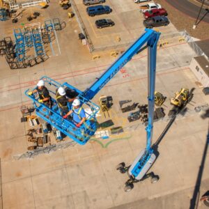 xe nang nguoi boom lift 43m genie sx135xc