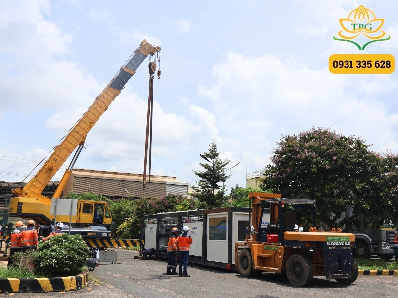 Cho thuê xe cẩu thùng, cẩu bánh lốp tại Cần Giờ 7 du an cho thue xe cau tai can thanh can gio