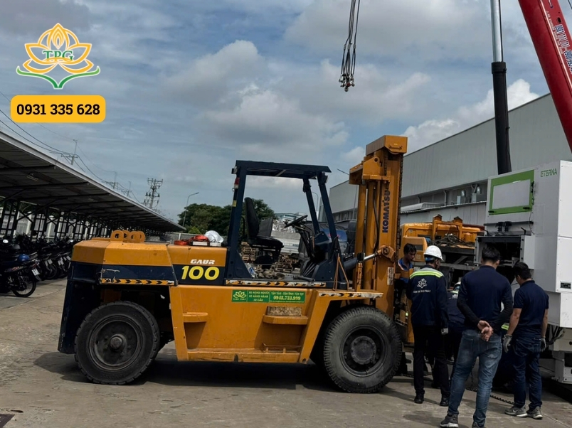 Cho thuê xe nâng điện và dầu tại Hóc Môn giá rẻ 2 thue xe nang dau tai hoc mon tai trong 3 den 15 tan