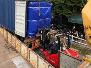 Rut ruot container la gi