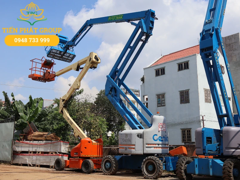 Xe nâng người tự hành là gì? Giá xe nâng người tự hành 2026 7 Genie la mot trong nhung thuong hieu xe nang nguoi tu hanh hang dau the gioi cua My