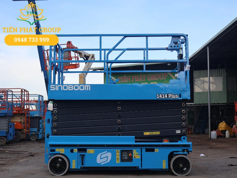 Top 10 hãng xe nâng người uy tín phổ biến nhất 2026 10 Xe nang nguoi Trung Quoc dan pho bien voi cac hang XCMG, Sany, Sinoboom, LTMG