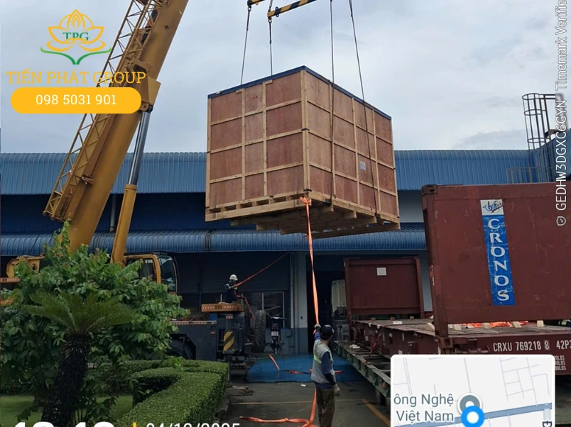 Đóng rút container Cần Thơ giá rẻ tại KCN Trà Nóc, Cái Cui 2 Tien Phat cung cap dich vu dong rut container khap cac quan huyen va KCN trong diem tai Can Tho