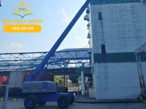 Cho thue xe nang nguoi tai KCN Dau Tien, Binh Duong gia re