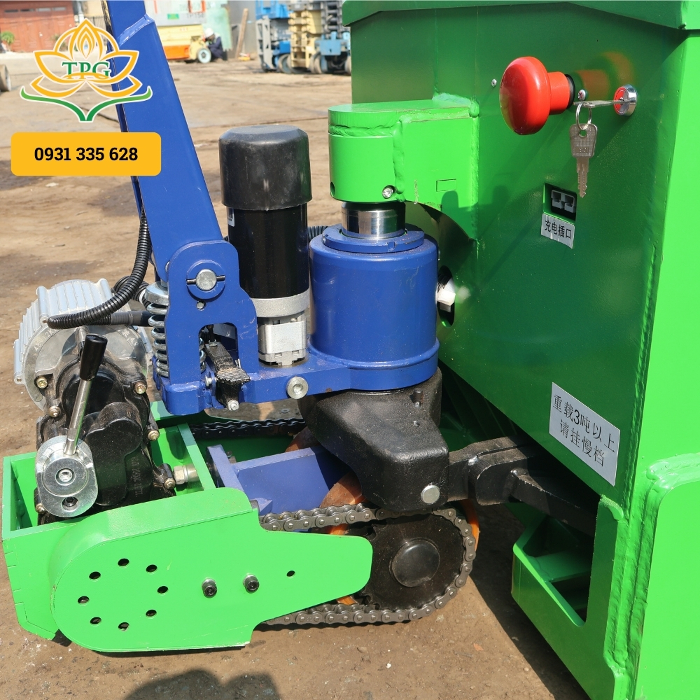 Xe nâng tay điện 8 tấn Hilman HM-80 4 xe nang tay hilman hm80
