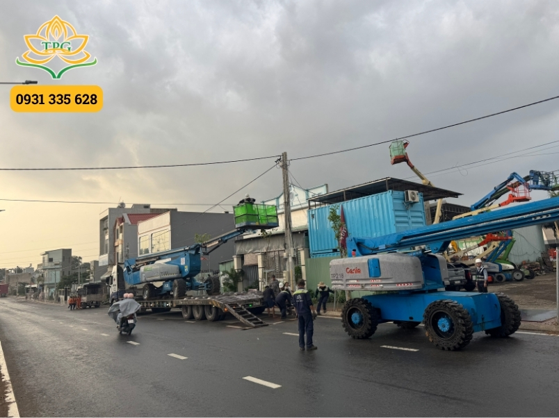 Cho thuê xe nâng người cắt kéo, boom lift chiều cao 6-50m tại Châu Thành 3 quy trinh cho thue xe nang nguoi tai chau thanh